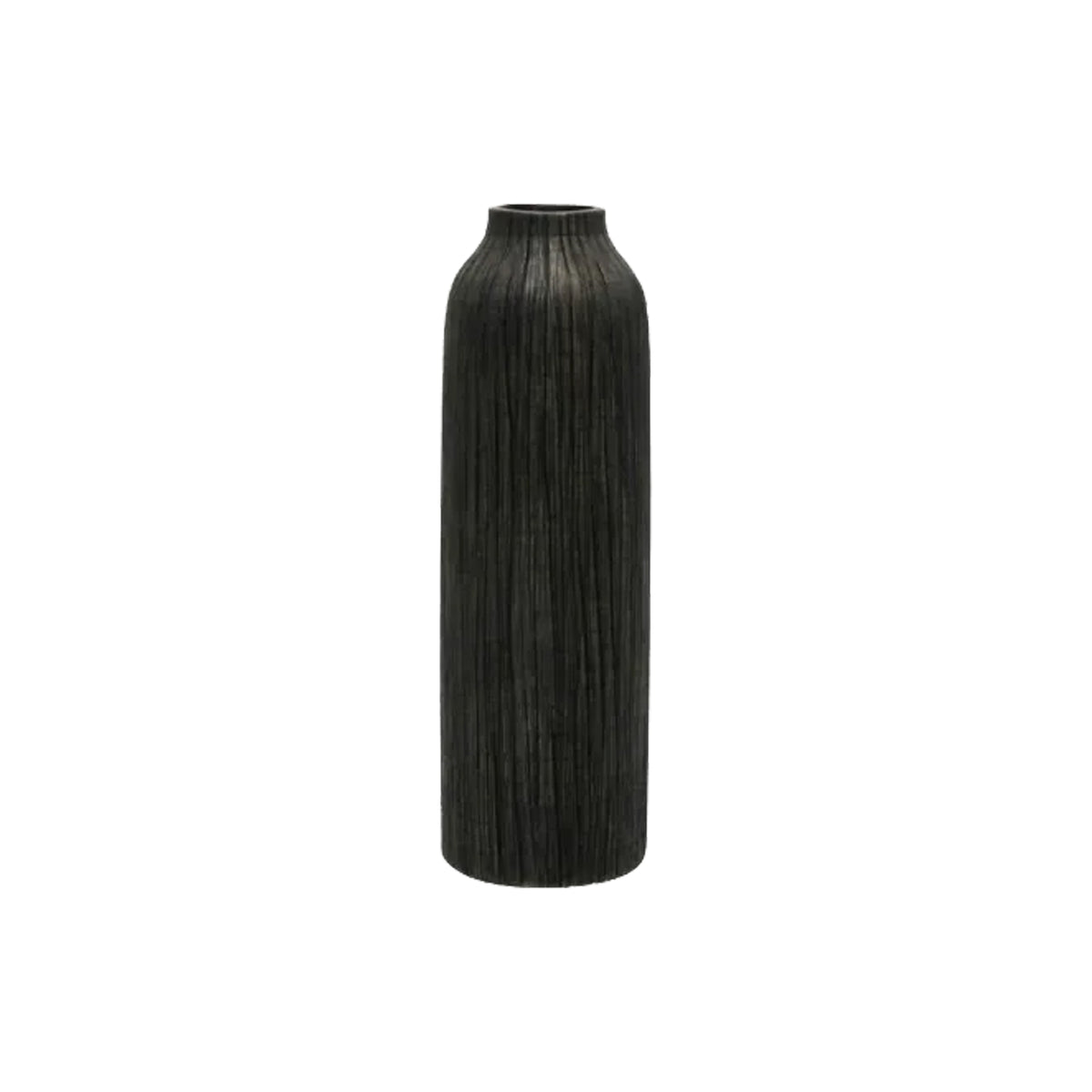 Rayburn Resin Vase - Black - 31cm