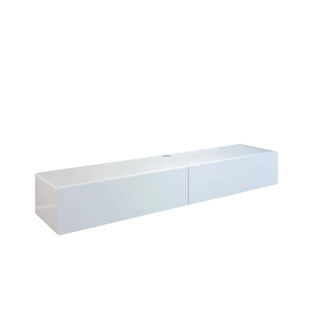 Bondi Floating Entertainment Unit 2200 - High Gloss White