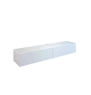 Bondi Floating Entertainment Unit 1660 - High Gloss White