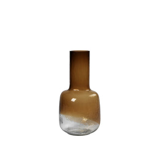 Broste Ingvar Vase - Tan/Clear