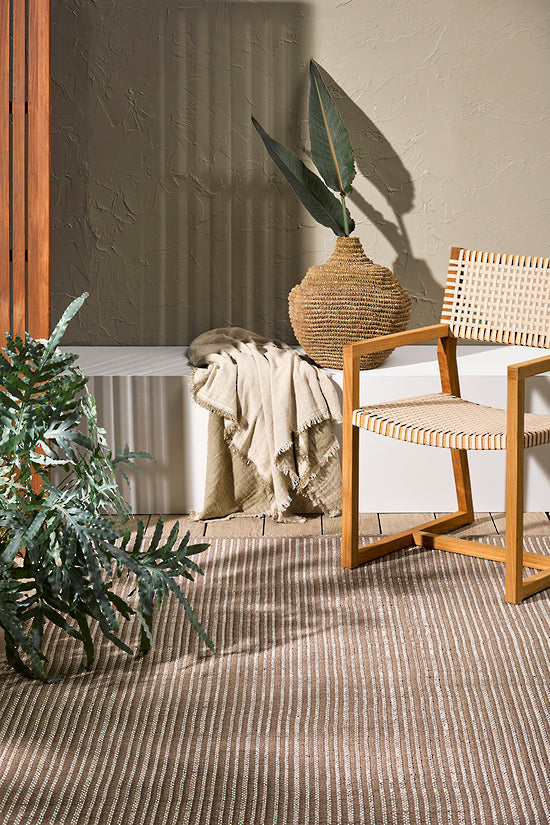 Indoor/Outdoor Rug - Byron Bay (Polypropylene) - Taupe - 160x230cm