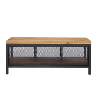 Calia Storage Bench 115cm - Solid American White Oak