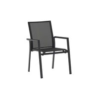 Como Outdoor Dining Chair - Charcoal