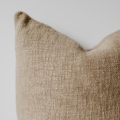 Cushion - Cyprian With Feather Inner - Camel