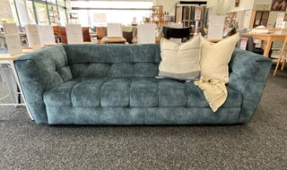 Cruz in Dark Teal Velvet