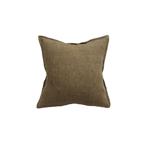Outdoor/Indoor Cushion - Sifiso With Polyester Inner - Black/Taupe
