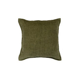 Cushion - Flaxmill With Feather Inner - Winter Moss