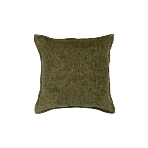 Cushion - Cassia With Feather Inner - Almond