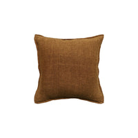 Cushion, Flaxmill With Feather Inner, Pecan