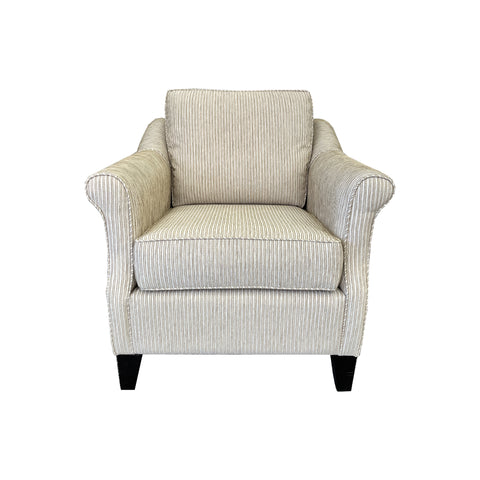 Charlise Chair - Linen Colour Fabric
