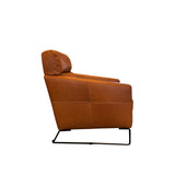 Frenzo Chair - Urban Sofa - Matisse Tan Aniline Leather
