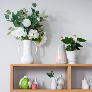 Bodhi Handle Vase - 30cm - White