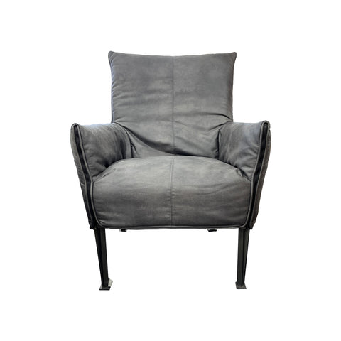 Crighton Occasional Chair - Urban Sofa - Gold Velvet Fabric