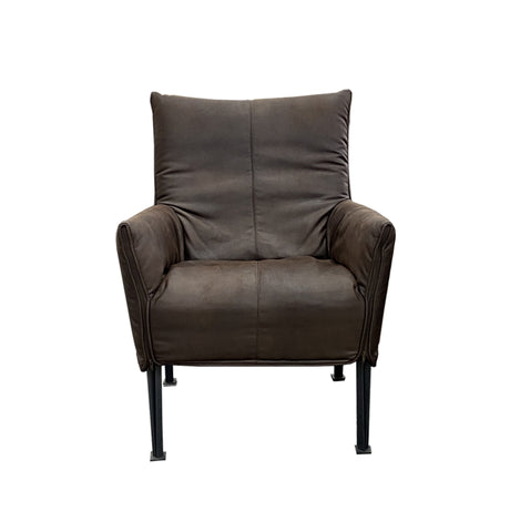 Genoa 3ReRe+2ReRe - Electric Recliners - Warm Charcoal Leather