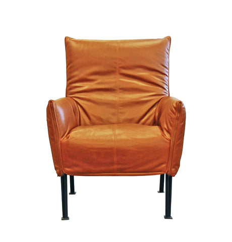 Trento Chair - Urban Sofa Black Leather