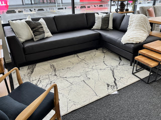 Picasso NZ Made Lounge Suite Eastwood Ebony Fabric