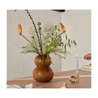 Lasi Vase Large - Amber