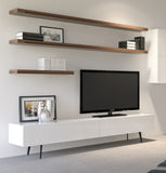 Manly Freestanding Entertainment Unit 1660 - High Gloss White