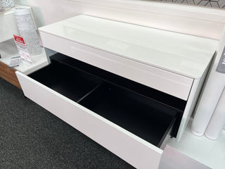 Newtown Entertainment Unit 1120 High Gloss White