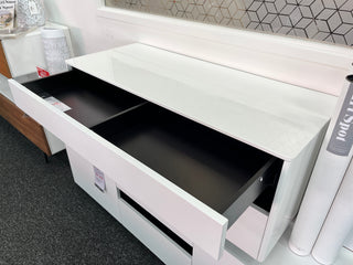 Newtown Entertainment Unit 1120 High Gloss White
