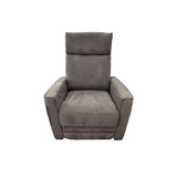 Nice Manual Rocker/Recliner Chair - Urban Sofa - Rhino Chocolate Fabric
