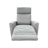 Nice Manual Rocker/Recliner Chair  - Urban Sofa - Cat 10 Leather/Split Sassari Grey