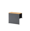 Opito long armrest - charcoal