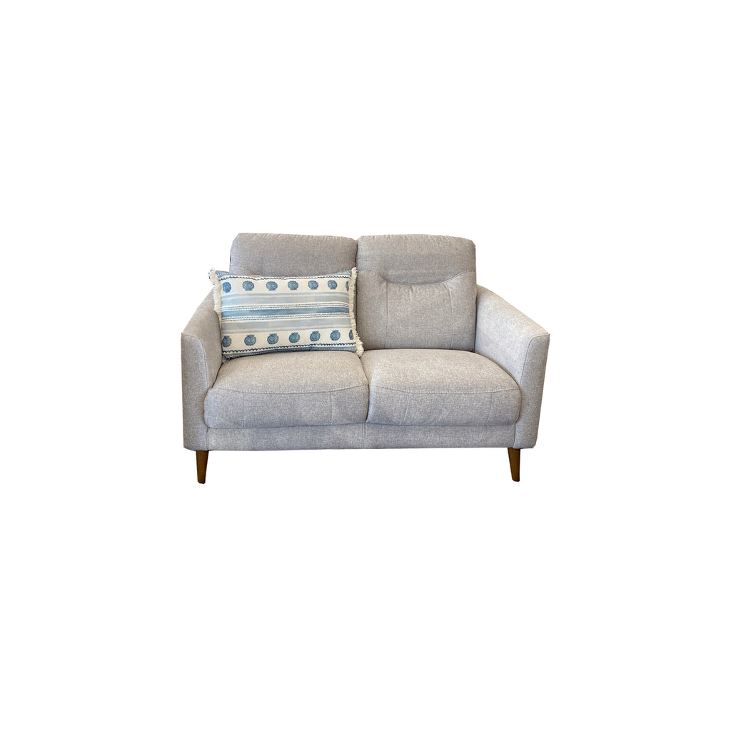 Pacific 2 Seater Sofa - Belfast Silver Fabric