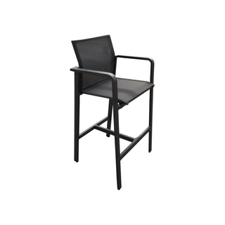 Park Outdoor Bar Chair Charcoal