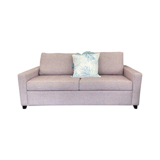 Raven Queen Bi-fold Sofabed - NZ Made - Jake Tea Rose Fabric