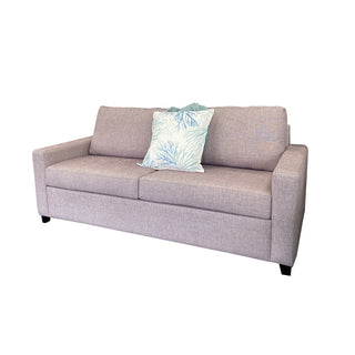 Raven Queen Bi-fold Sofabed - NZ Made - Jake Tea Rose Fabric