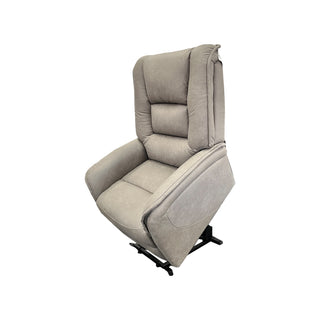 Rialto 2-stage Elec Lift & Recline Chair - Urban Sofa - Steam Brown Fabric - NEW MODEL