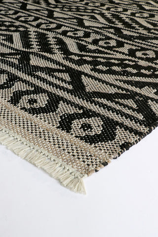 Indoor/Outdoor Rug - Sifiso (Polypropylene) - Black/Taupe - 160x230cm