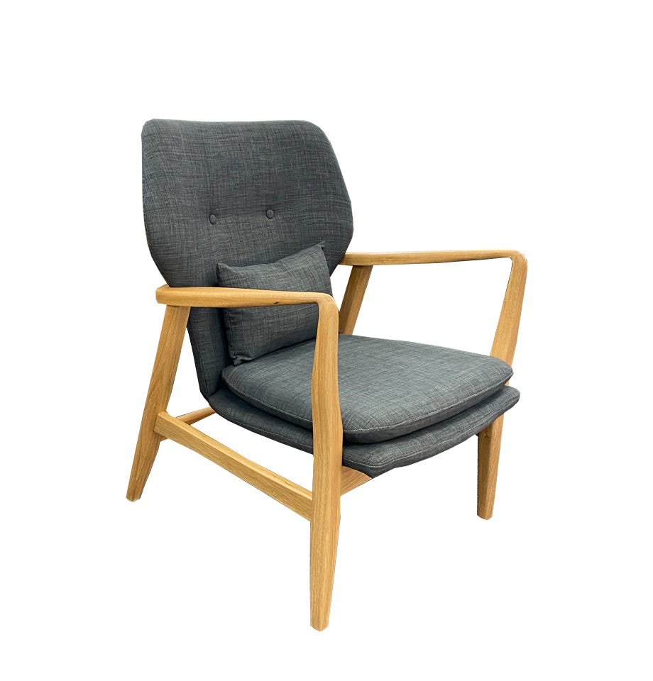Tasman Occasional Chair - Charcoal