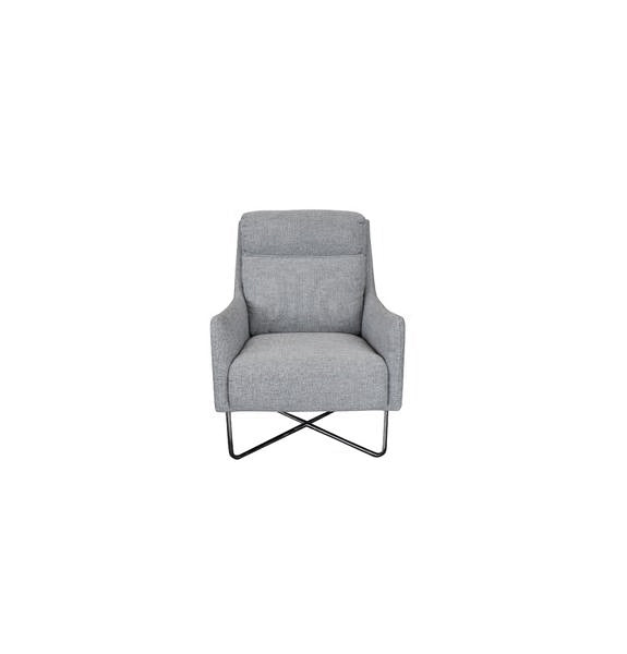 Trento Chair - Urban Sofa Chevron Grey Fabric 