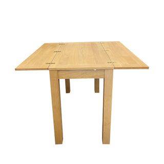 Venice Folding Table 100cm x 50/100cm - Solid Oak