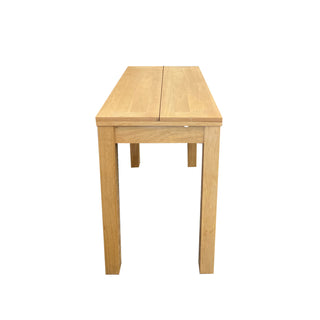 Venice Folding Table 100cm x 50/100cm - Solid Oak