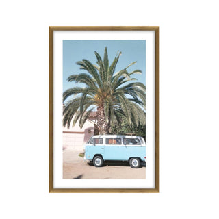 Wall Art - Charli Combi - Glass & Oak-Look Frame - 90x60cm