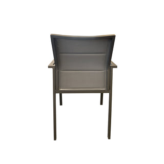 Bermuda Outdoor Dining Chair - Charcoal