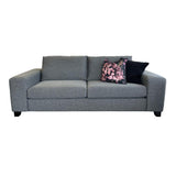 NZ Made Boston - Loft Charcoal - 3 seater sofa