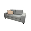 NZ made 2.5str sofa in grey fabric