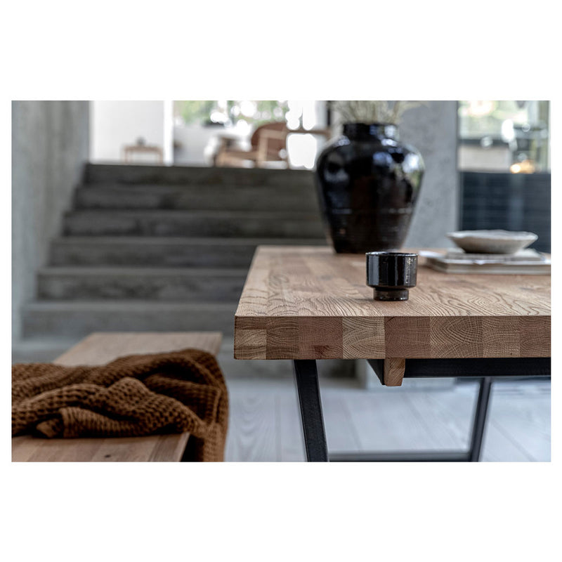 Calia dining table and bench seat