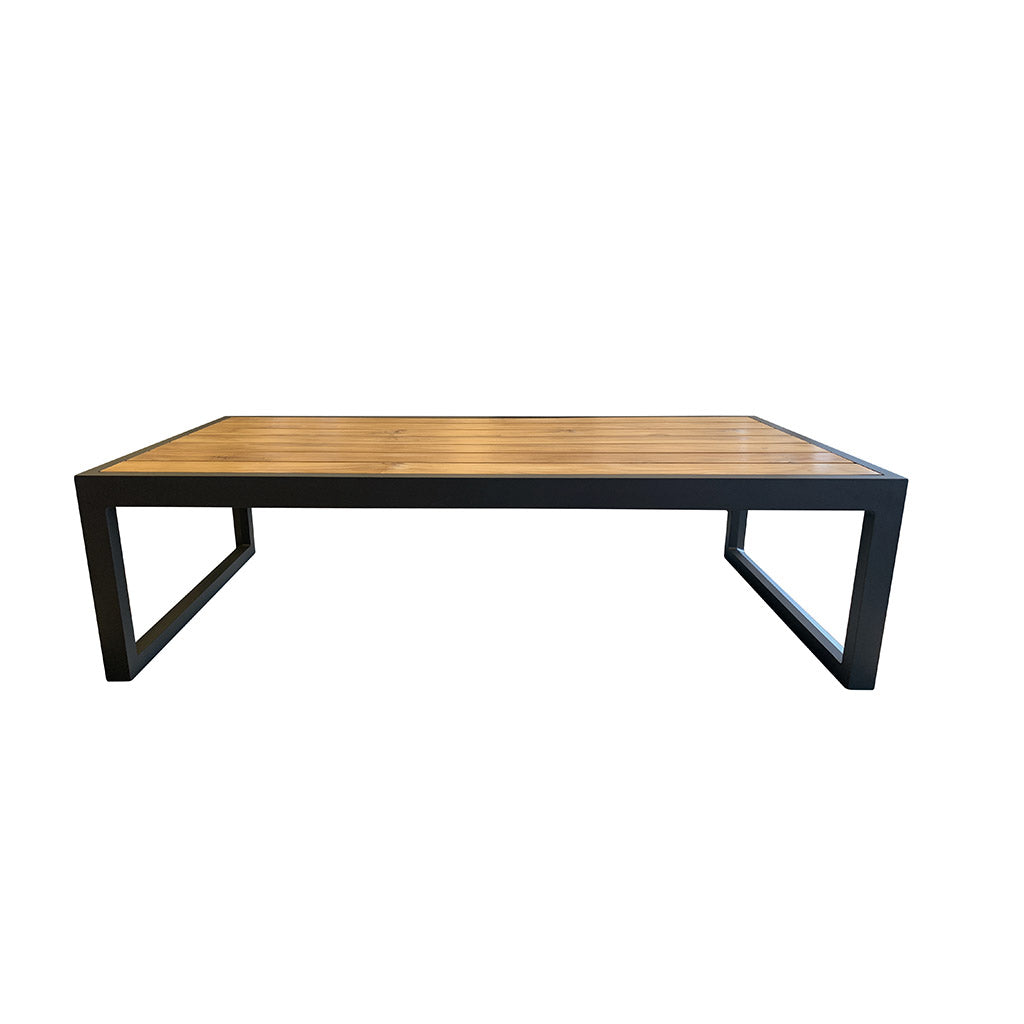 Modern charcoal outdoor coffee table
