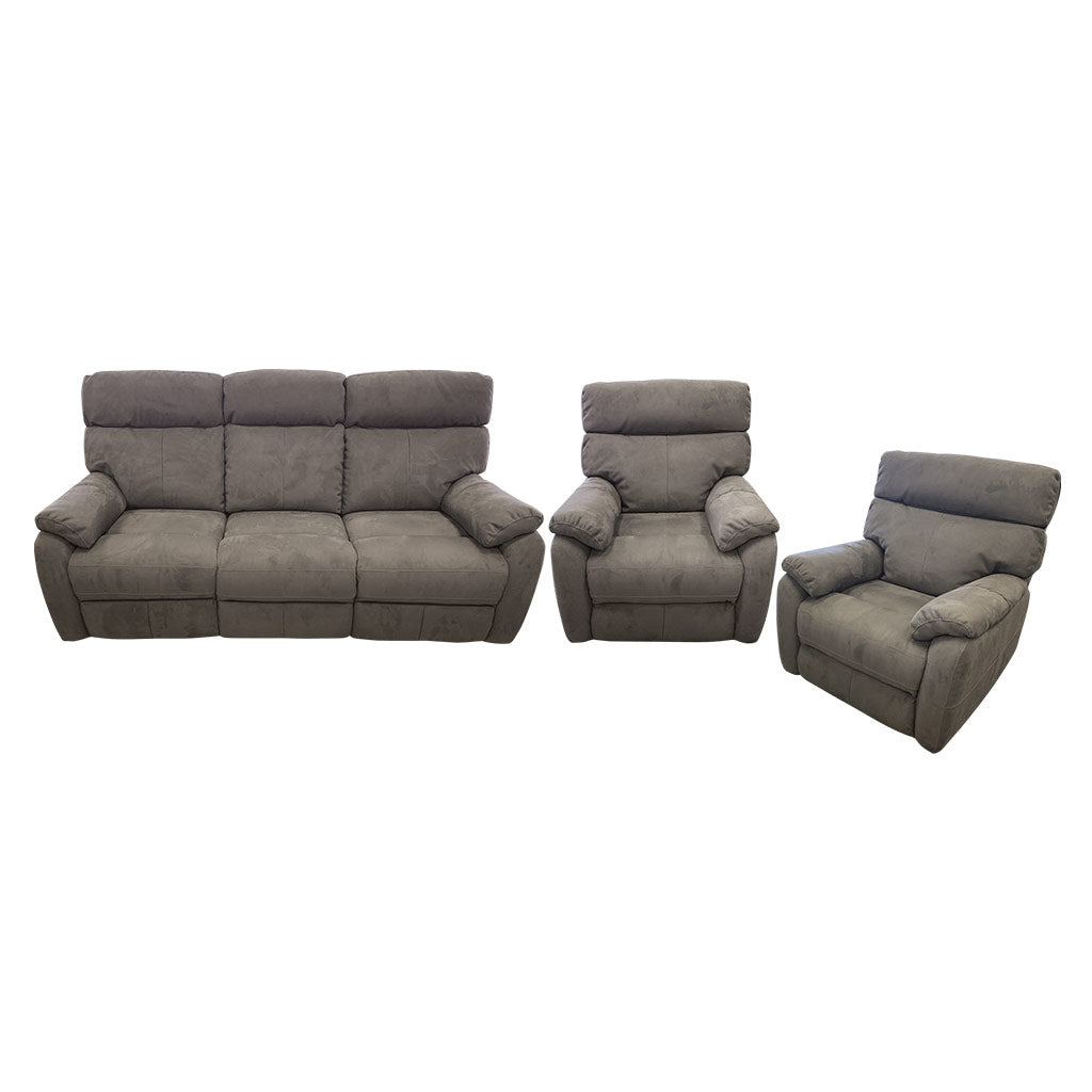 Cortez 3RR+R+R - Urban Sofa Buffalo Charcoal Fabric