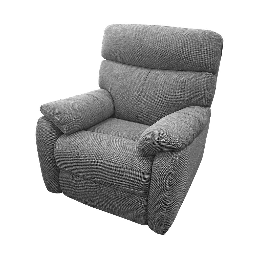Cortez fabric armchair with recliner