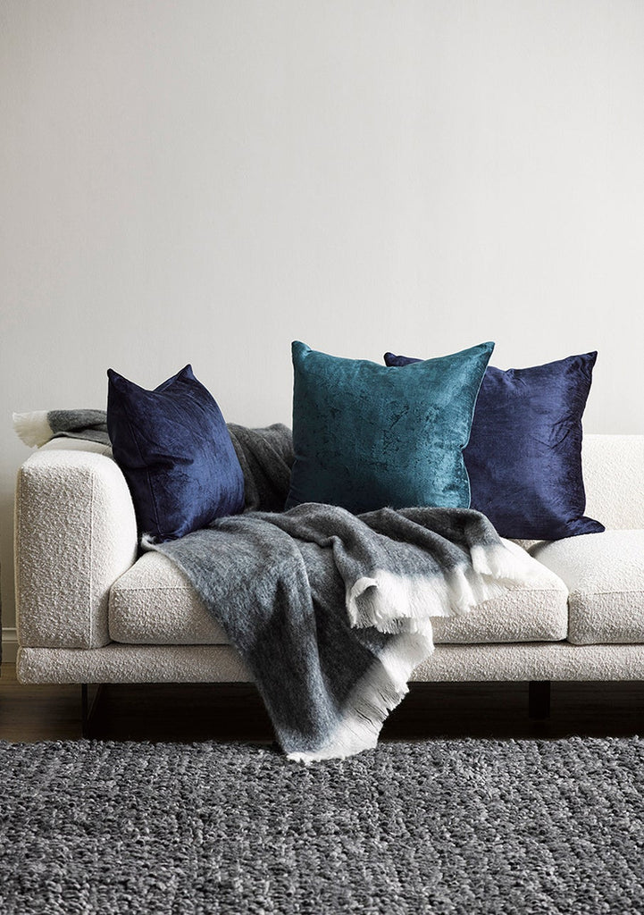 Cushion - Bromley With Feather Inner - Navy