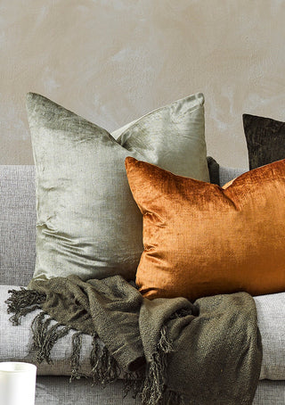 Cushion - Bromley With Feather Inner - Pistachio