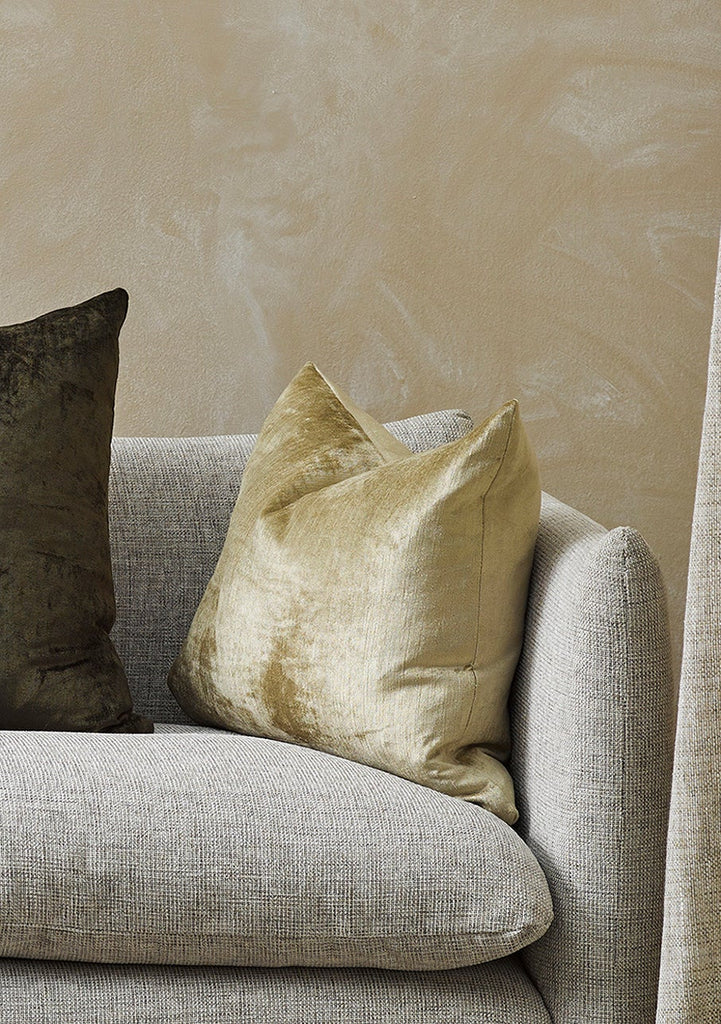 Cushion - Bromley With Feather Inner - Champagne