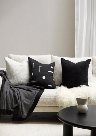 Cushion - Cyprian With Feather Inner - White