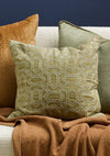 Cushion - Gustavo With Feather Inner - Caper